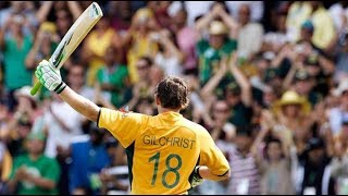 Top 10 sixes of Adam Gilchrist [upl. by Arbe]