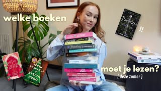 Welke boeken MOET je deze zomer lezen BOEKREVIEW [upl. by Wanfried]