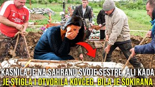 KASNILA JE NA SAHRANU SVOJE SESTRE ALI KADA JE STIGLA I OTVORILA KOVČEG BILA JE ŠOKIRANA [upl. by Odracer]