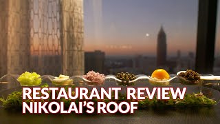 Restaurant Review  Nikolais Roof  Atlanta Eats [upl. by Jerman]