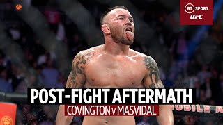 PostFight Aftermath As Colby Covington Dominates Bitter Rival Jorge Masvidal  UFC 272 [upl. by Allanson]