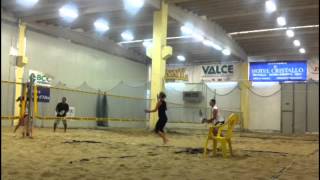 Indoor Italian Beach Tennis [upl. by Acnayb26]