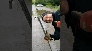 S0371 Unclogging a storm drain after rain in Germany shorts [upl. by Shapiro]