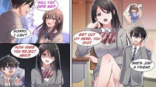 Manga Dub My sister kicked me out of the house because I rejected my childhood friend RomCom [upl. by Ifok126]