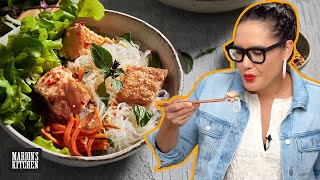 The best GOTO noodle saladVietnamesestyle Salmon Noodle Salad  Marions Kitchen WithMe [upl. by Evan939]