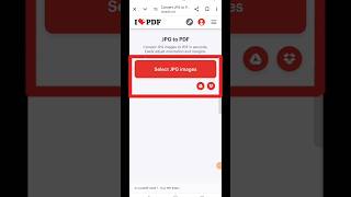 how to convert jpg to pdf in mobile  image to pdf  jpg to pdf convert kaise kare [upl. by Noemad]