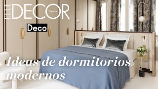 Ideas para dormitorios modernos consejos de decoración  DecoraciónTV [upl. by Ettenwahs]