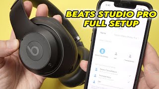 How to Use Beats Studio Pro  Full Setup Guide [upl. by Nitsuj]