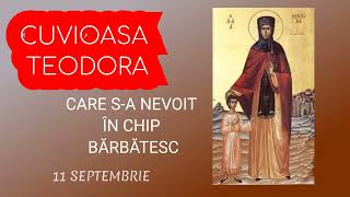 CUVIOASA TEODORA  CARE S A NEVOIT IN CHIP BARBATESC  11 septembrie [upl. by Ahsenev]