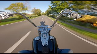 HarleyDavidson Shovelhead 1978 ColdStart POV Onboard Pure Sound 🔊 harleydavidson shovelhead [upl. by Sinnoda]