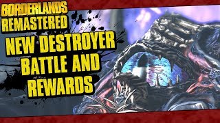 Borderlands Remastered  New Destroyer Boss Battle And Rewards  Live Reaction [upl. by Intirb]