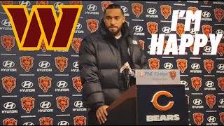 Montez Sweat Said This About The Washington Commanders Bears Commanders Preview [upl. by Nenad450]