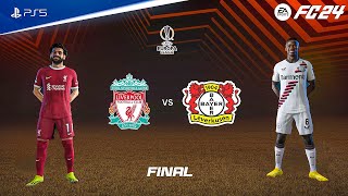 FC 24  Liverpool vs Leverkusen  UEFA Europa League Final  PS5™ 4K60 [upl. by Miki]