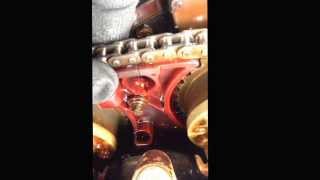 BMW e46 318i n42 engine idle problem rough and cuts out Due chain tensioner and chain guide broken [upl. by Galen478]