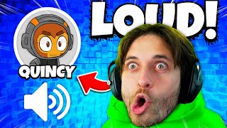 Would you rather Randomize or put Quincys volume at MAX BTD 6 Challenge [upl. by Shantha]