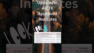 aicte approved institute [upl. by Werdnael]