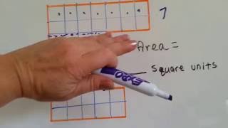 Grade 3 Math 112 Square Units and Area [upl. by Millan]