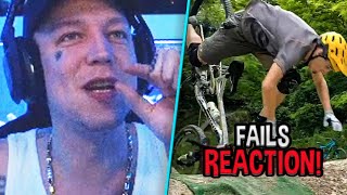 MontanaBlack REAGIERT auf Mountainbike FAILS 😂 MontanaBlack Reaktion [upl. by Eneg828]