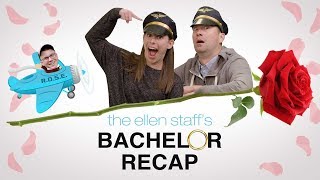 The Ellen Staff’s Bachelor Recap Peter’s Flight Has Taken Off [upl. by Annayak113]