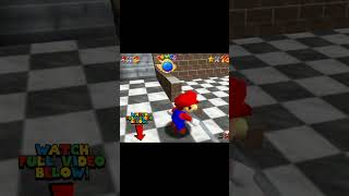 HMC is the Castles sewers  Mario 64 Iceberg Explained mario64 iceberg shorts [upl. by Rednasela]