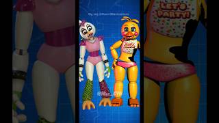 FNAF Glamrocks meet the Toys fnaf short fyp [upl. by Akirahc]