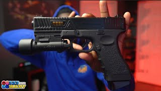 My New Glock 17 Orbeez Gun The Best Gun Ever [upl. by Anuahsed]