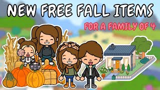 Updated Free Fall House 🎃🍂 Toca Boca Free House Ideas 😍 TOCA GIRLZ [upl. by Sherwynd308]