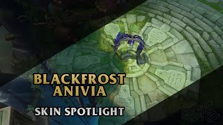 ► Blackfrost Anivia ◀ League of Legends ▂ Skin Spotlight [upl. by Rifkin495]