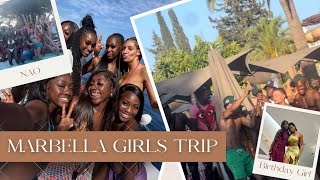 MARBELLA GIRLS TRIP  NAO POOL PARTY EXPLORING OLD TOWN SLUMBER PARTY  VLOG [upl. by Jorgenson]