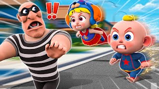 Superhero Team Song 🤩 My Friend Is a Superhero  Baby Police Song More Nursery Rhymes amp Kids Songs [upl. by Lyndell]