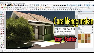 TUTORIAL SKETCHUP PEMULA  tutorial scatter sketchup tutorialsketchup [upl. by Llerehs]