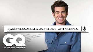 Andrew Garfield responde todo de Internet  Lo más buscado  GQ México y Latinoamérica [upl. by Marchall]