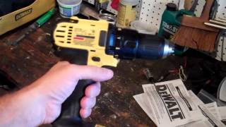 Review of BROKEN Dewalt 20v Drill DCD780 [upl. by Prudence]