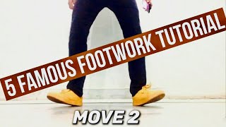 Shuffle Dance Tutorial Famous Footworks [upl. by Benita]