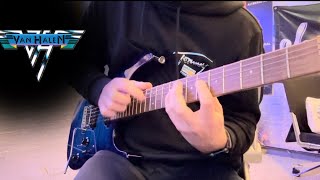 Van Halen  Jump Guitar Solo Cover [upl. by Anerb558]