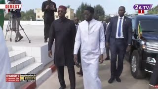 THIAROYE 44 Président Diomaye et PM SONKO au Camp Thiaroye pour la commémoration du massacre [upl. by Artamas653]