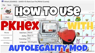 PKHex and Autolegality Mod ALM Guide June 2024  Pokemon [upl. by Nosnek]