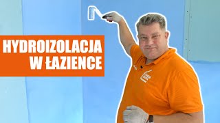 Hydroizolacja w łazience  Folia w płynie i taśma uszczelniająca [upl. by As]