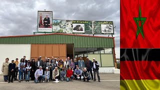 Visite de la ferme Dar Caroube dans le cadre de la conférence en AgriBio et dagroéco projet DIAF [upl. by Muraida751]