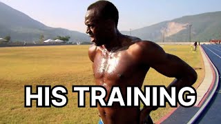 How To Run Faster Usain Bolts Full Workout [upl. by Devol87]