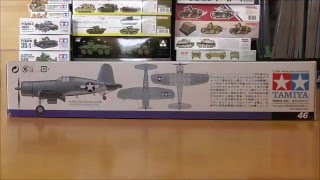 148 タミヤ F4U12 バードケージコルセア [upl. by Audwen]