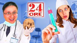 👩‍⚕️ ȘCOALA de MEDICINĂ 🎓 în 24 de ORE ⏰ Partea 1 [upl. by Louanna664]