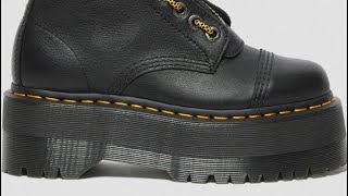 Dr Marten Sinclair max Pisa leather platform boots REVIEW VIDEO [upl. by Pulchia]