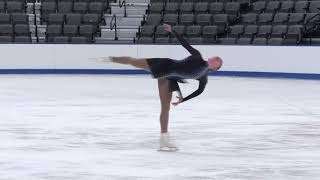 Jamiesen Cyr  Senior Women Short Program  2025 Eastern Sectional Singles Final [upl. by Mines]