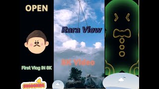 ♮ RARA Mini Vlog IN 😍 📹 8k View From The Side of Road rara visit tour foryou nature ♮ [upl. by Bass9]