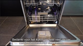 Zelf je vrijstaande vaatwasser installeren  Beko [upl. by Eyahsal]