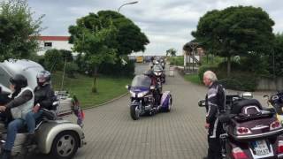 Ausfahrt Goldwing TrikeTreffen 2016 [upl. by Ringe]