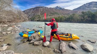 France 20240322 Packrafting Durance 22 StClément  Embrun [upl. by Frederique]