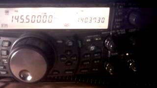 kenwood TS 2000E2 DX CLUSTER3GP [upl. by Akehsar]