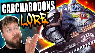 Carcharodons Faction Deep Dive  The Space Sharks  Warhammer 40K Lore [upl. by Itirp398]